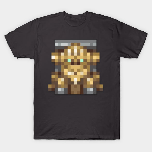 Robo low-res pixelart T-Shirt by JinnPixel